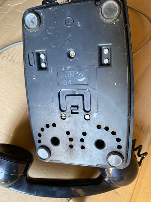 Telefone de fios antigo 1984