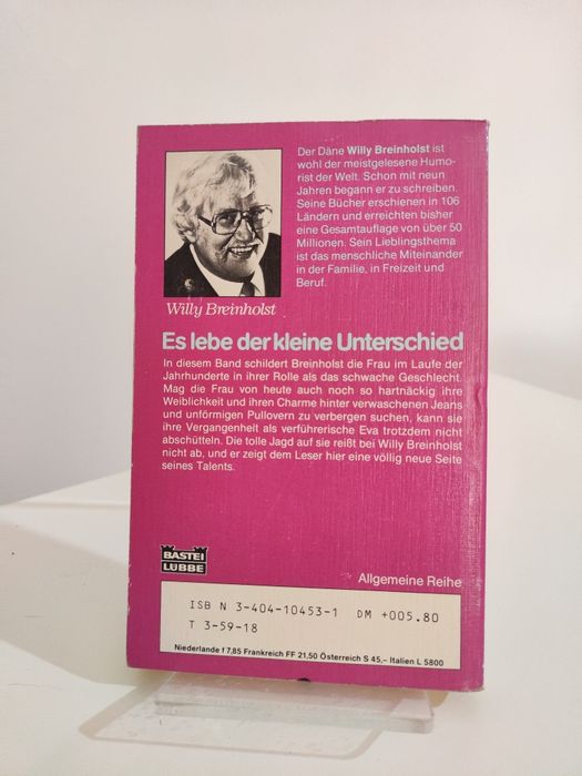 Es lebe der kleine Unterschied - Willy Breinholst