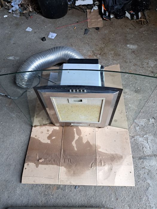 Okap kuchenny szklany