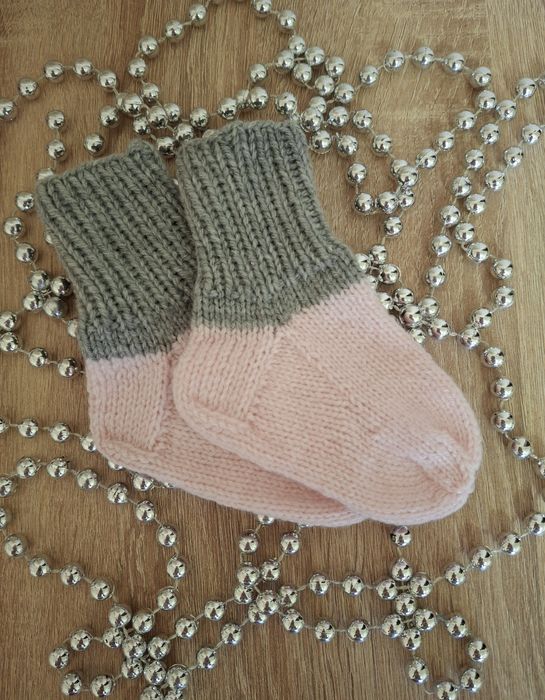 Шкарпетки дитячі з акрилової пряжі