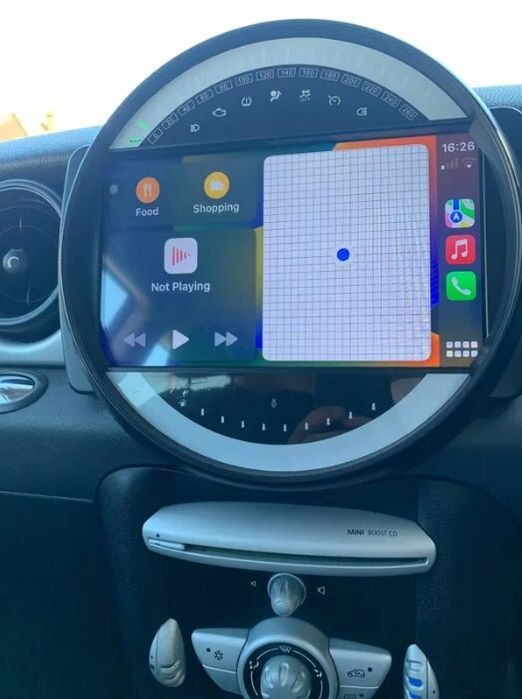 Rádio 4/64GB Mini R55 R56 R60 Android 14 (Novo)