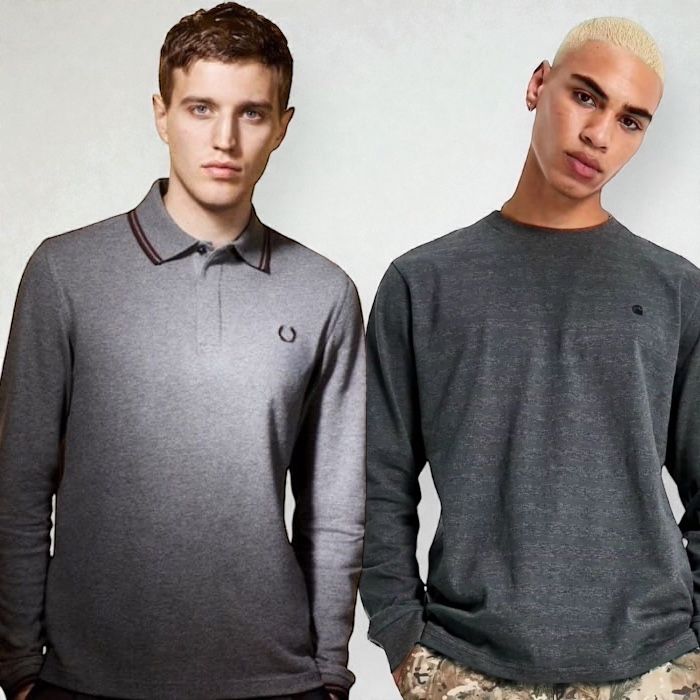 Лонгслив поло футболка Fred Perry Carhartt Long Sleeve size L, XL, XXL