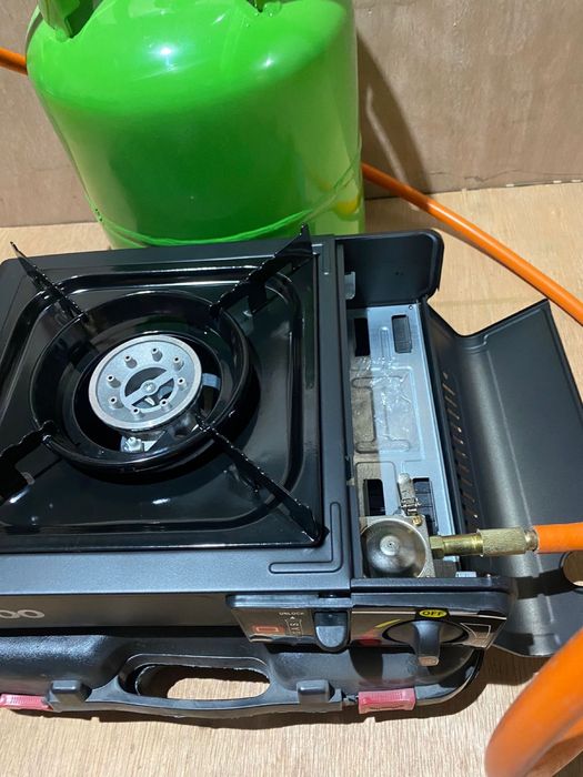 Туристична газова плита з балоном 12 літрів