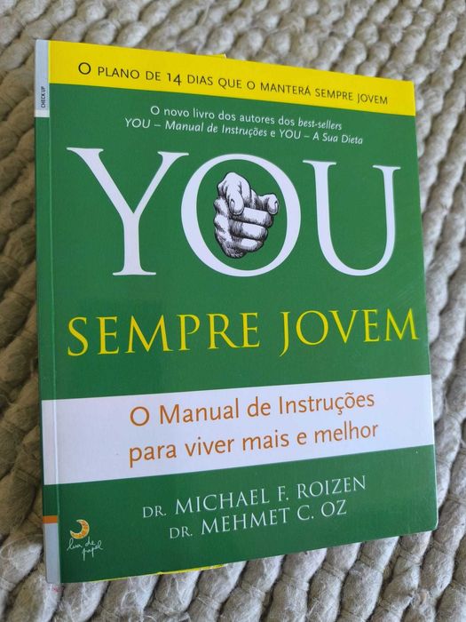 Livro "You - Sempre Jovem" de Mehmet C. Oz e Michael F. Roizen