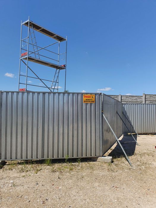 Ogrodzenie tymczasowe pełny trapez wypożyczę Kłobuck Częstochowa