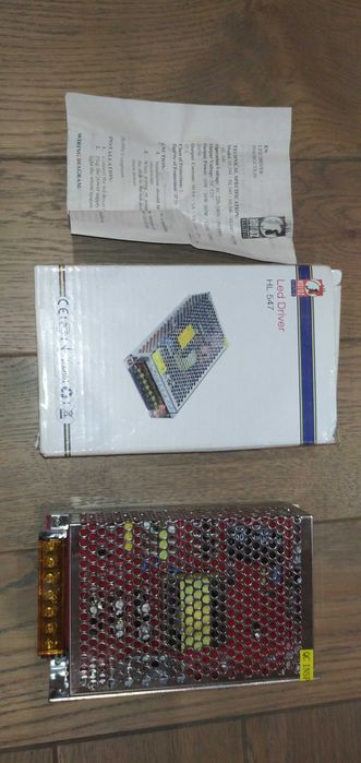 Лед драйвер трансформатор для лед ленты. Блок питания HL 547.