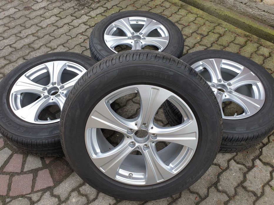 Felgi alu 18" 5x112 Mercedes GLC A253 GLE W167 R ML z czujnikami TPMS