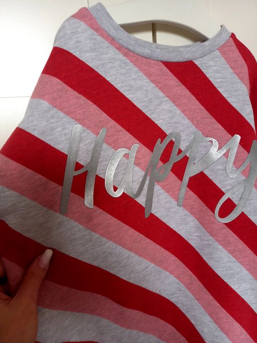 Bluza paski Happy r 152