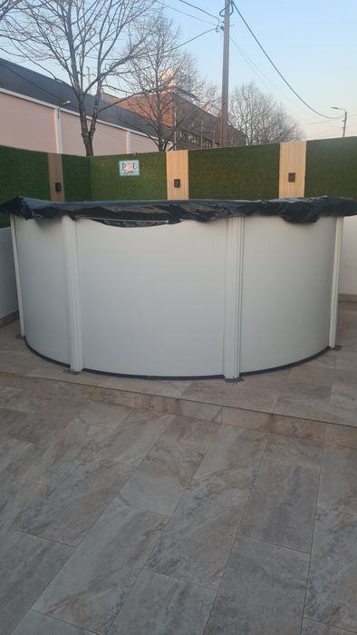 Piscina  em aço GRÉ  redonda