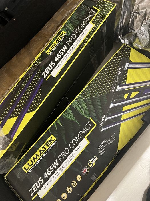 Lumatek Zeus 465w Pro Compact Tendas Filtro Ventilação (Completo Grow)
