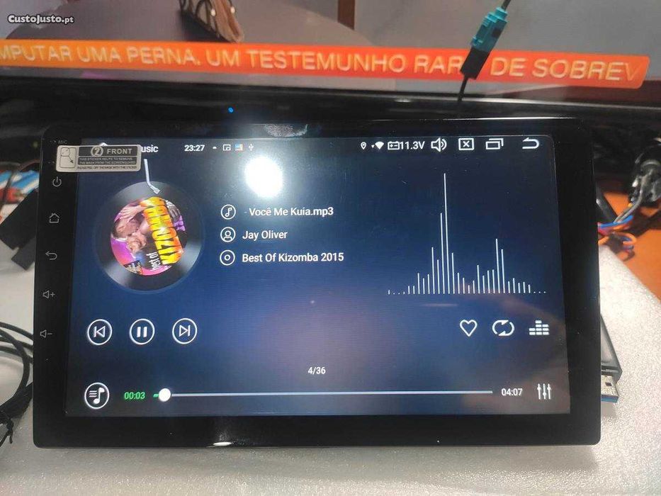 Auto-Rádio Tela 9 Polegadas Universal Android 14