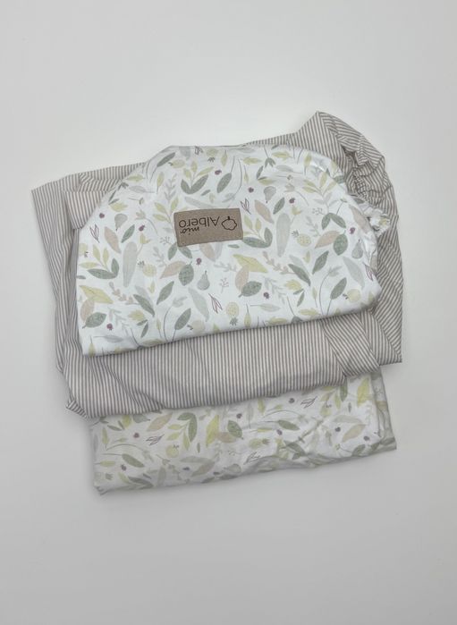 2 x prześcieradło z gumką 60x120 i 1 raz do gondoli;)