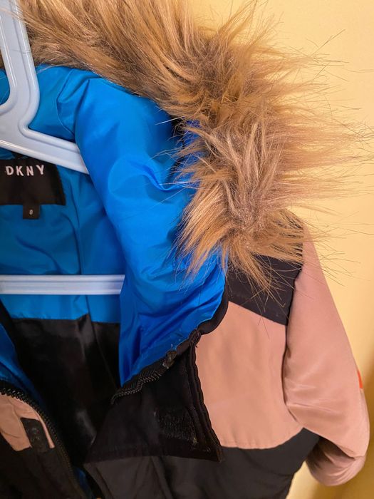 Kurtka dkny 134 cm parka zimowa !