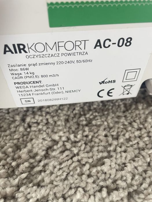 Oczyszczacz powietrza Air Komfort AC-08
