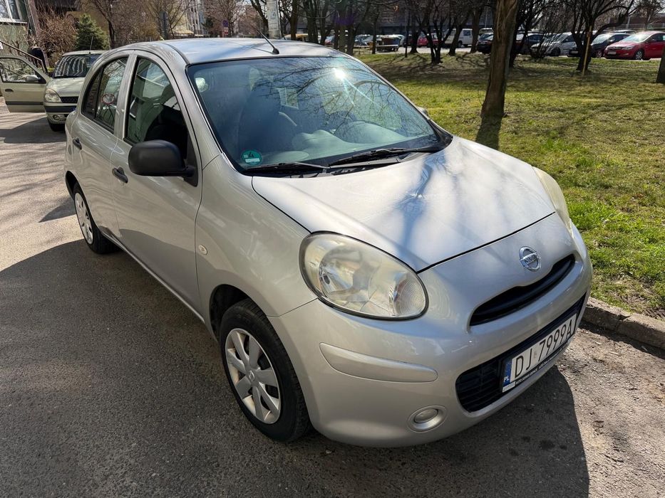 Nissan Micra 1.2 12V 80km Klimatyzacja Rej PL Zadbane Sprawne w 100%