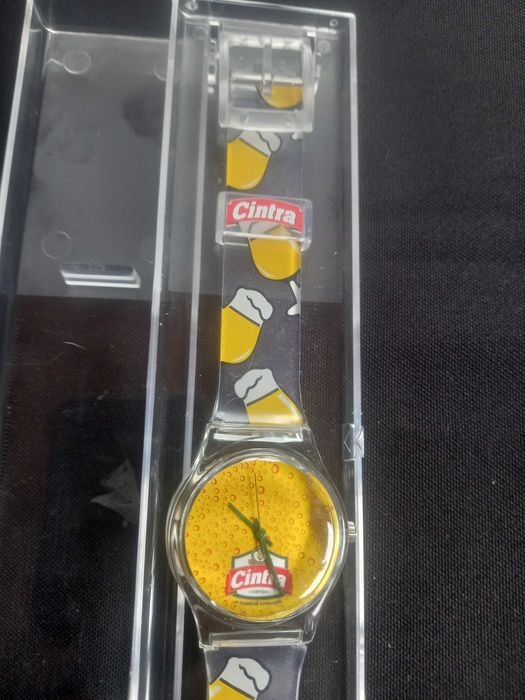 Relógio cerveja Cintra, novo,  a trabalhar.