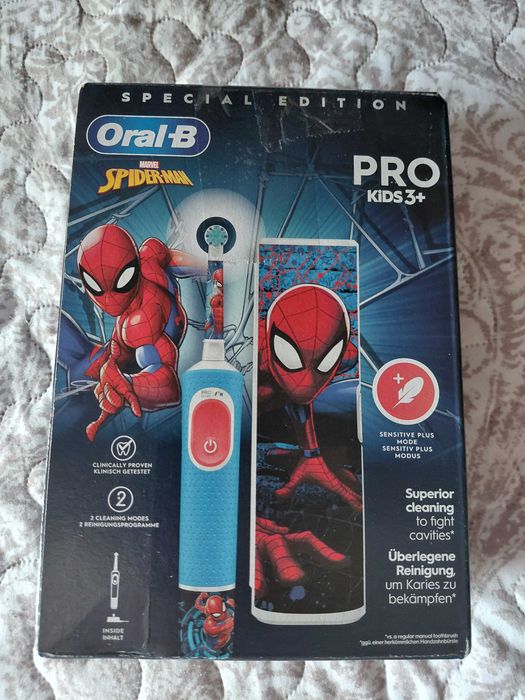 OralB Pro Kids Spider Man szczoteczka dla dzieci