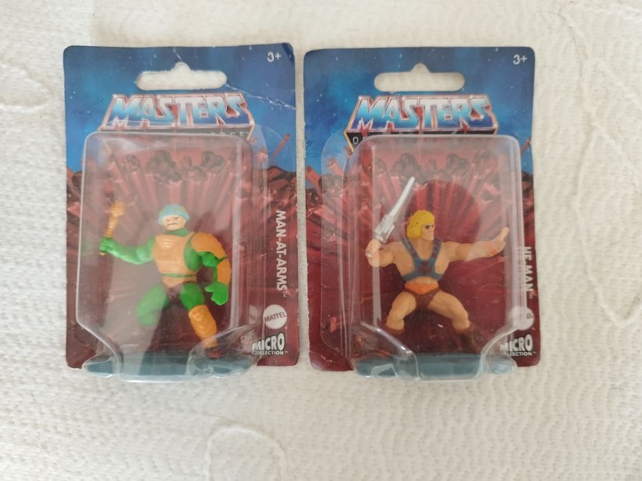 Figuras colecionáveis ​​da linha Masters of the Universe Micro Collect