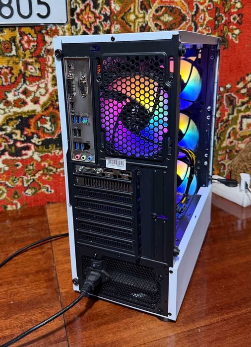 Топовый игровой пк компьютер Ryzen 5 5600 ddr4 16gb ssd 1tb rtx3050 8gb