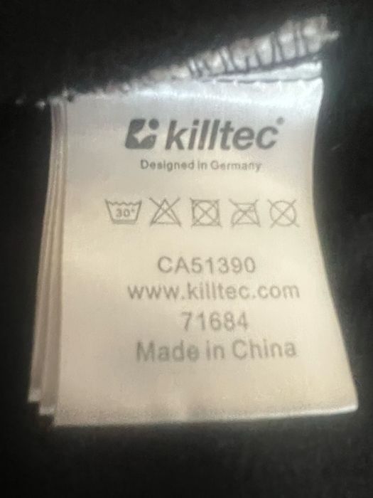 Killtec płaszcz Softshell czarny damski 36 S widoodporny