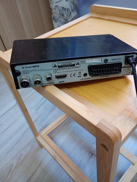 Dekoder DVB-T sprawnym nieużywany