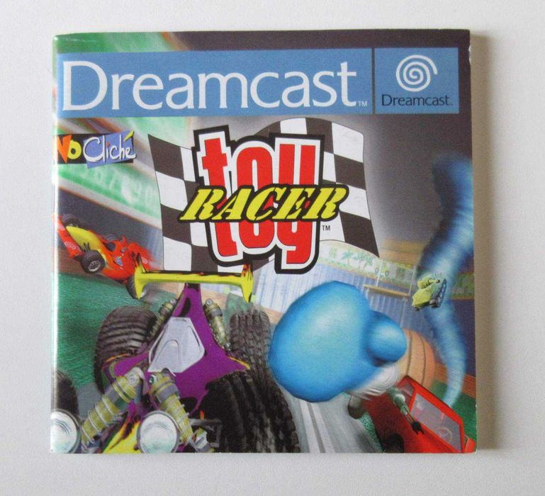DREAMCAST - Manual Do Jogo Toy Racer