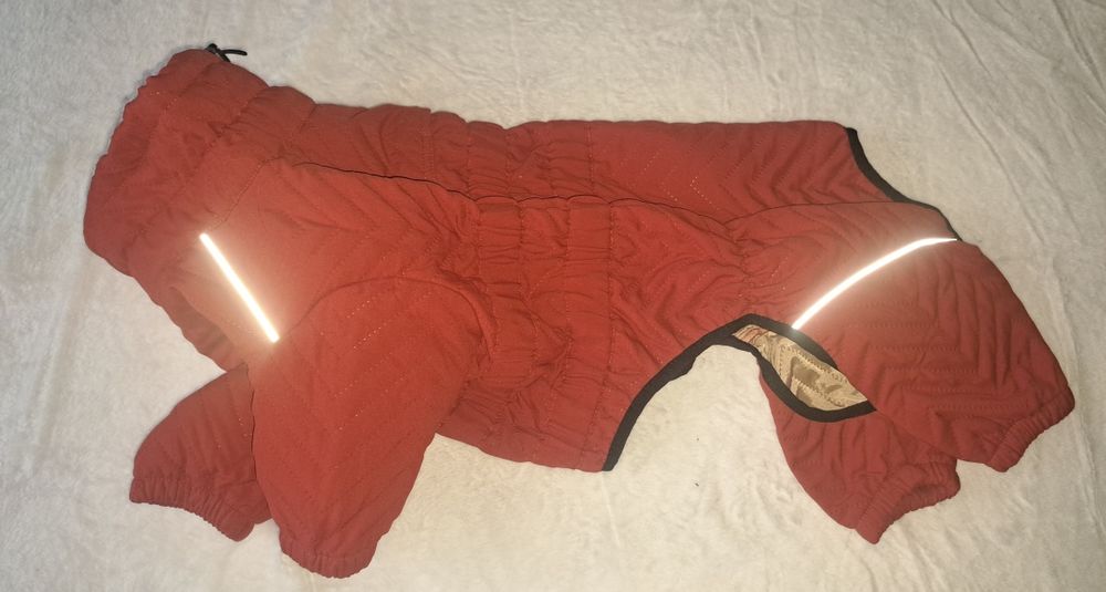 Kurtka dla pupila wodoodporna 2 warstwy odblaski  bawełna 100% nowy