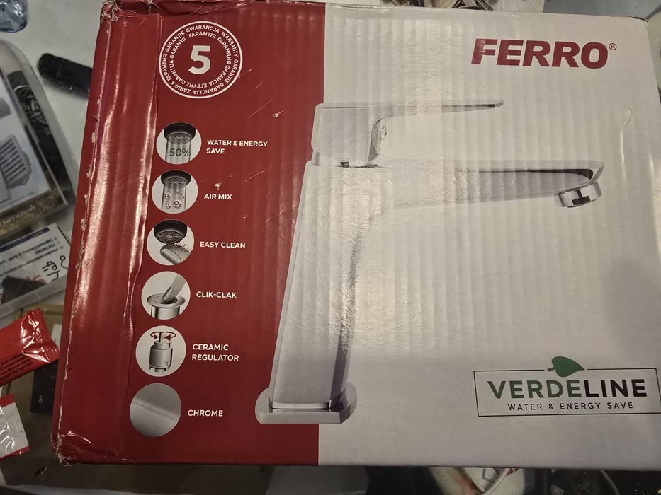 Bateria umywalkowa marki Ferro