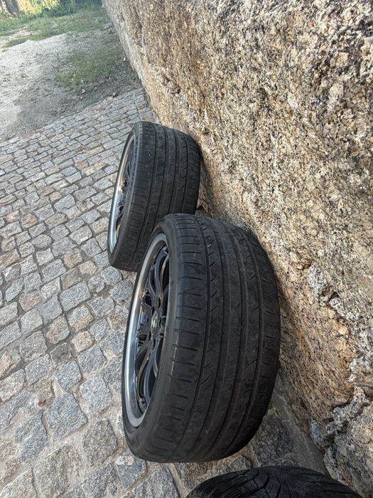 Jantes 19 com pneus furação 5/120