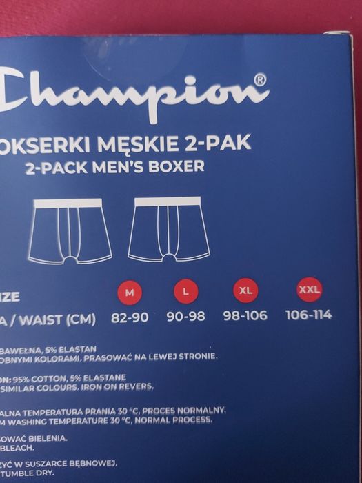 Bokserki champion xl
