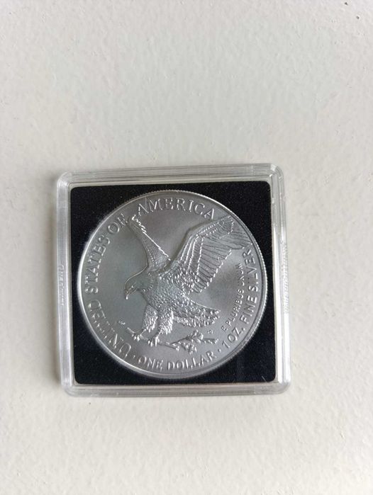 Серебряная монета SIGNATURE Donald Trump 1 Oz Серебро Монета 1$ США 2024