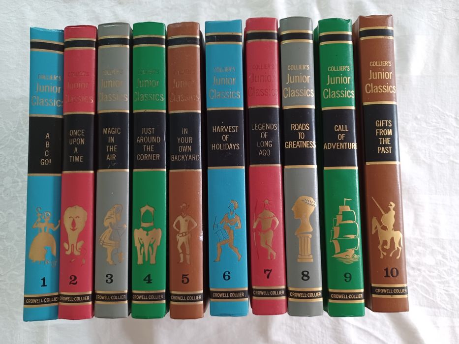 Coleção Collier's Junior Classics 10 vol.