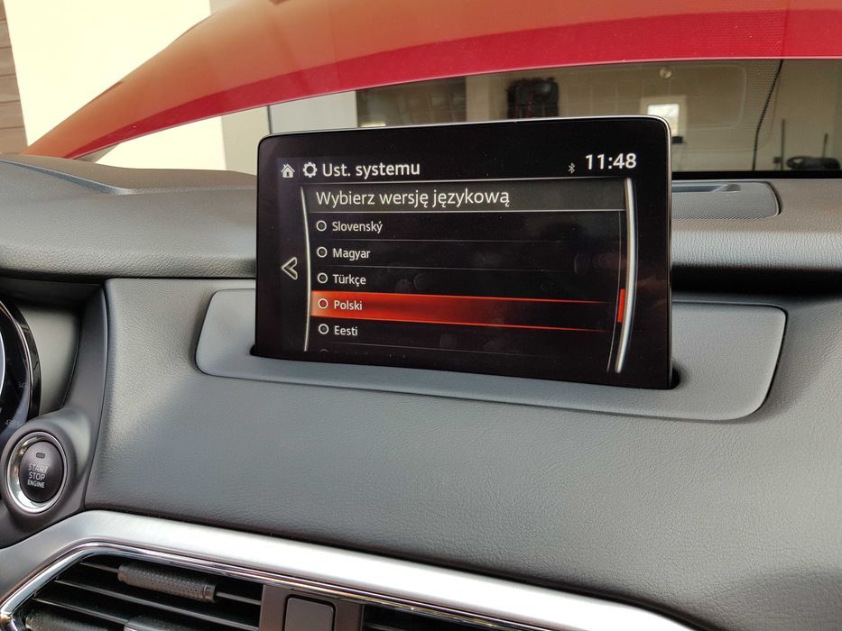 Polski Język polskie menu Mazda 3 6 cx3 cx5 cx9 konwersja USA