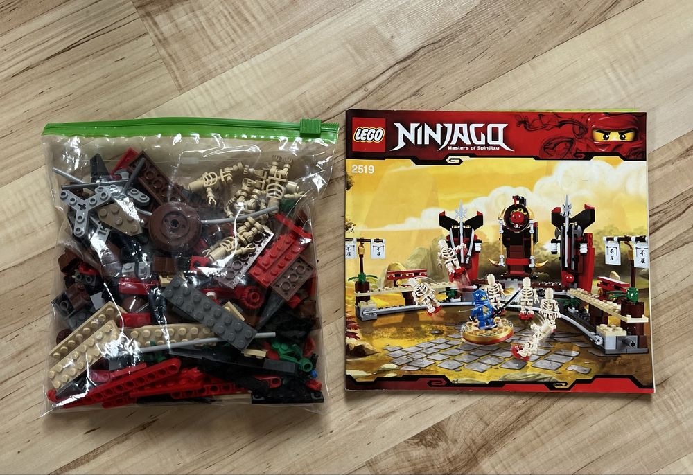 Lego ninjago 2519, 90% kompletność