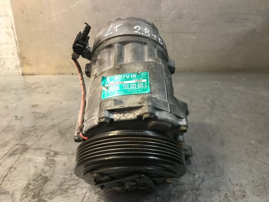 COMPRESSOR DO AC VOLKSWAGEN TRANSPORTER / LT 2.5TDI 2.8TDI 7D0820805C