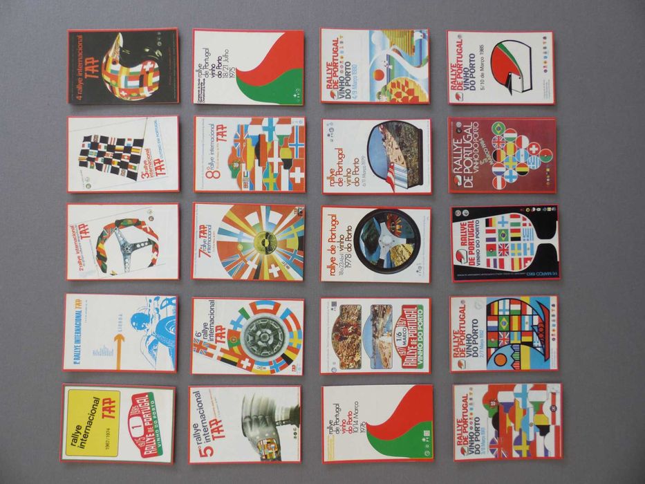 Lotes de Calendários de Bolso F1 e Rali