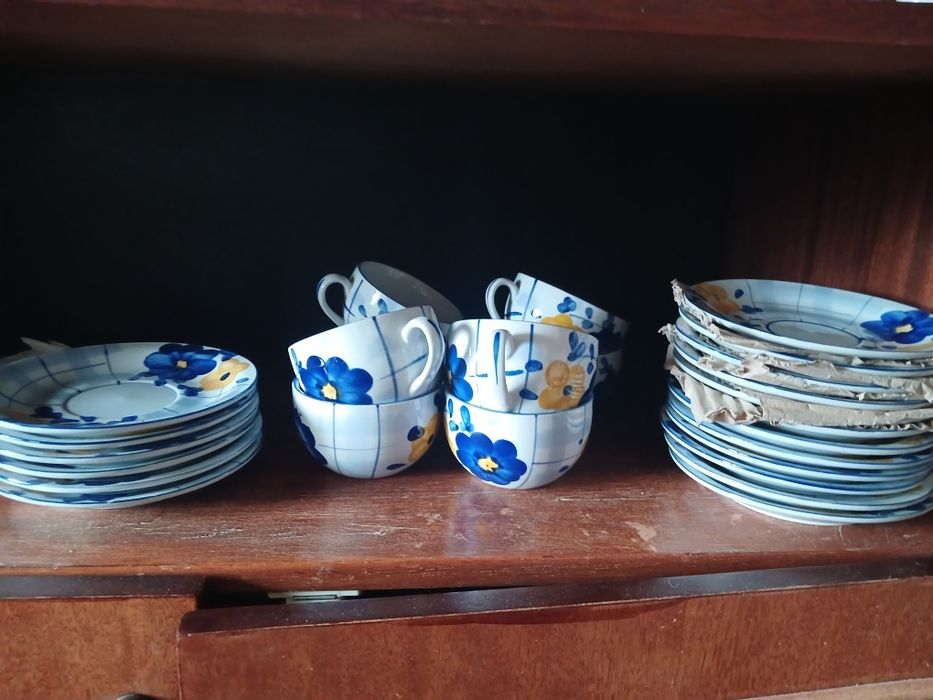 Сервиз ручной росписи