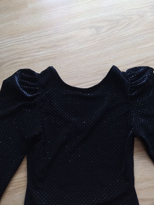 Body veludo e brilhantes passagem de ano  12/14 anos (1,64 cm)