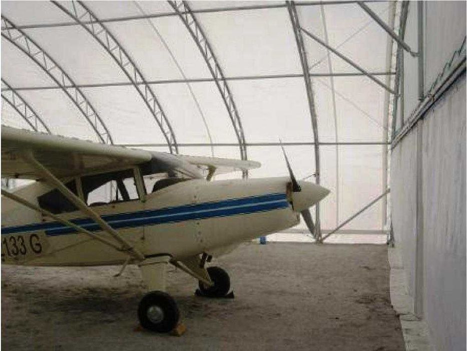 Hangar Namiotowy samoloty 10x15m  Magazyn, Hangar, Garaż hala na bale