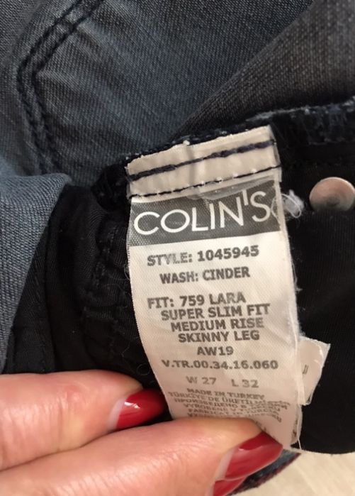 Жіночі та дівчачі джинси Colin’s, американки  42 роз XS