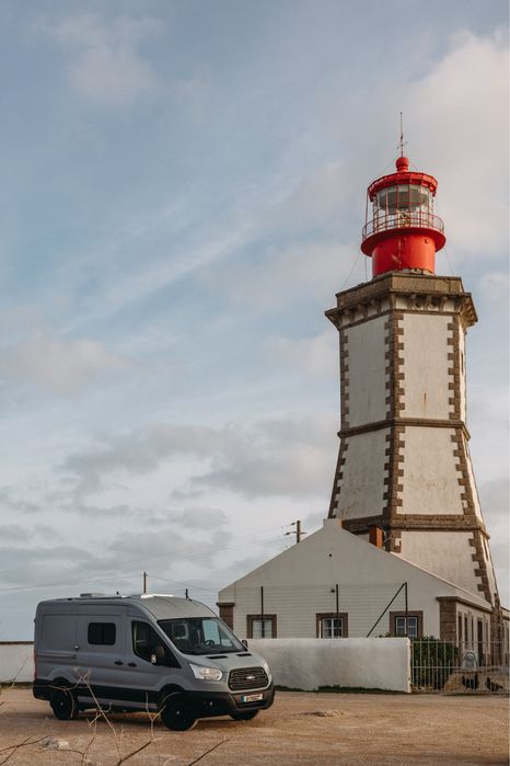 Campervan Autocaravana Ford Transit, autónoma, Conversão a estrear