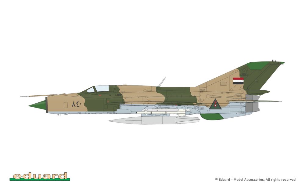 Eduard 84202 model samolot MiG-21PFM  The Weekend Edition