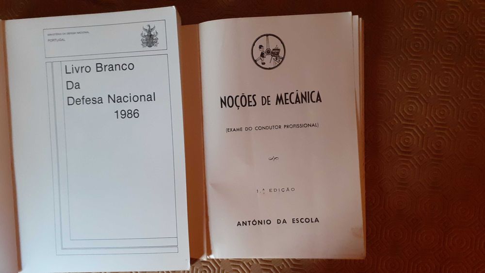 Livro banco da defesa nacional 1986 - Noções De Mecânica