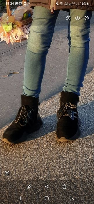 Ботинки зима 37р