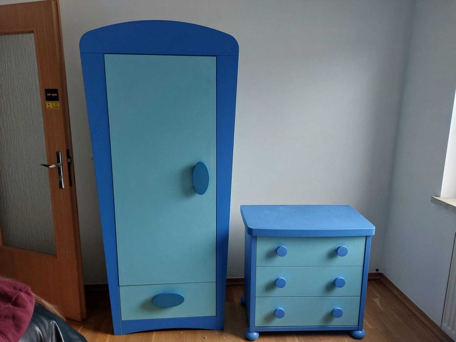 Szafa i komoda dziecięca IKEA SERIA MAMMUT