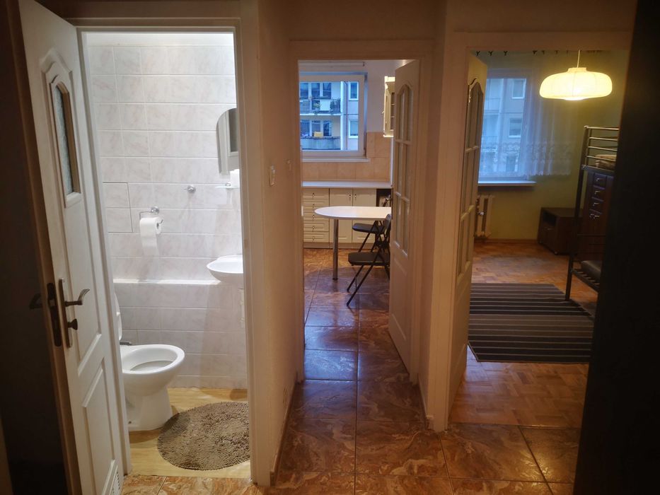 2 pok, 49 m², Bądkowskiego, Oddzielna kuchnia, duży balkon - Więcej