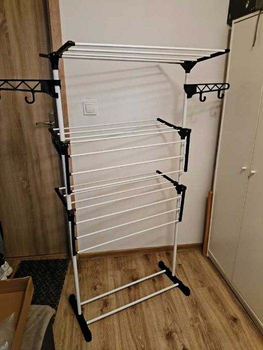 Suszarka na pranie NOWA stojąca solidna XXL składana 70KG udźwig