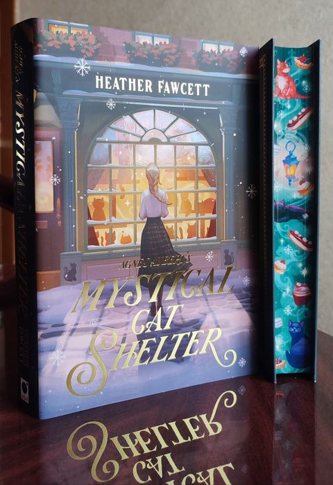 Книжка Agnes Aubert's Mystical Cat Shelter Heather Fawcett, Fairyloot