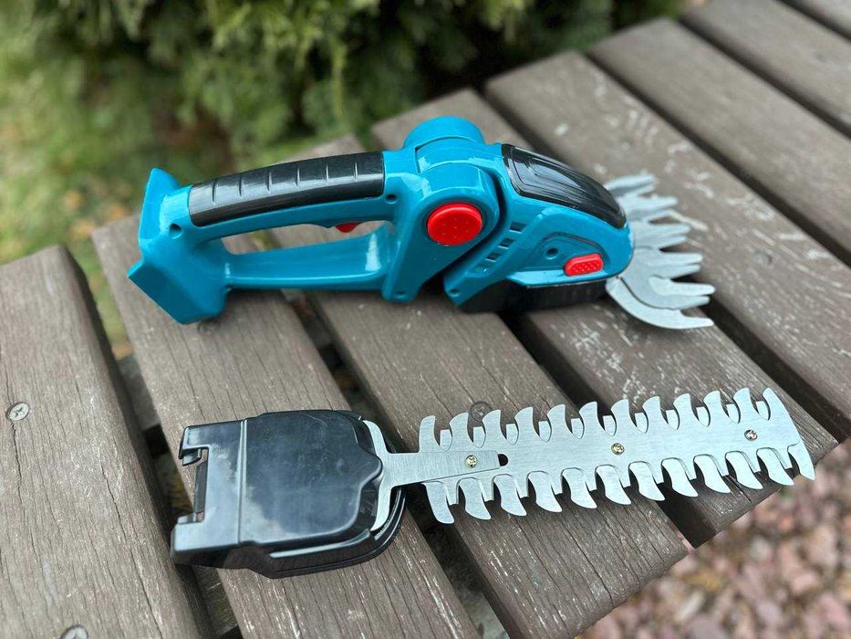 Аккумуляторные ножницы садовые. Тример. Кусторез. Секатор на аккум.