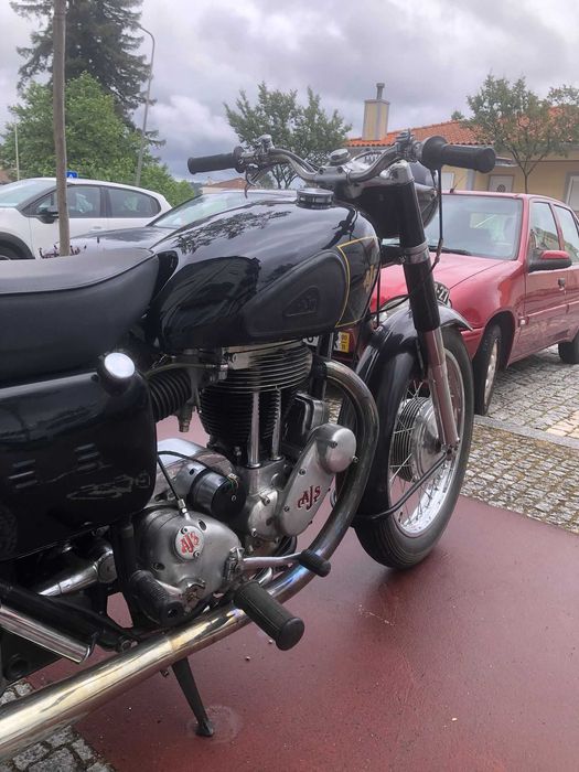 Motociclo A.J.S 500cc (1956)